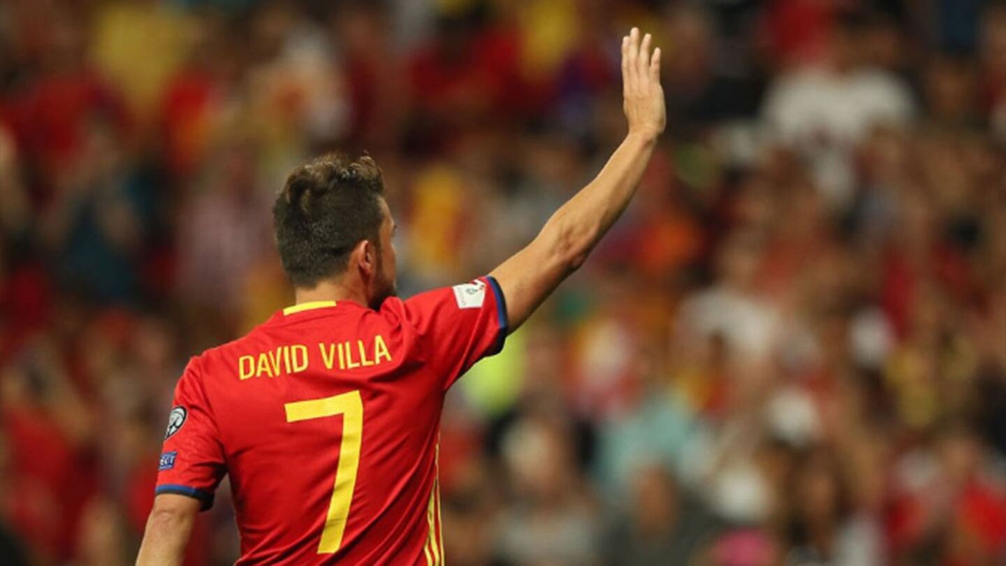 David Villa se retira y el mundo del fútbol se expresó en redes sociales