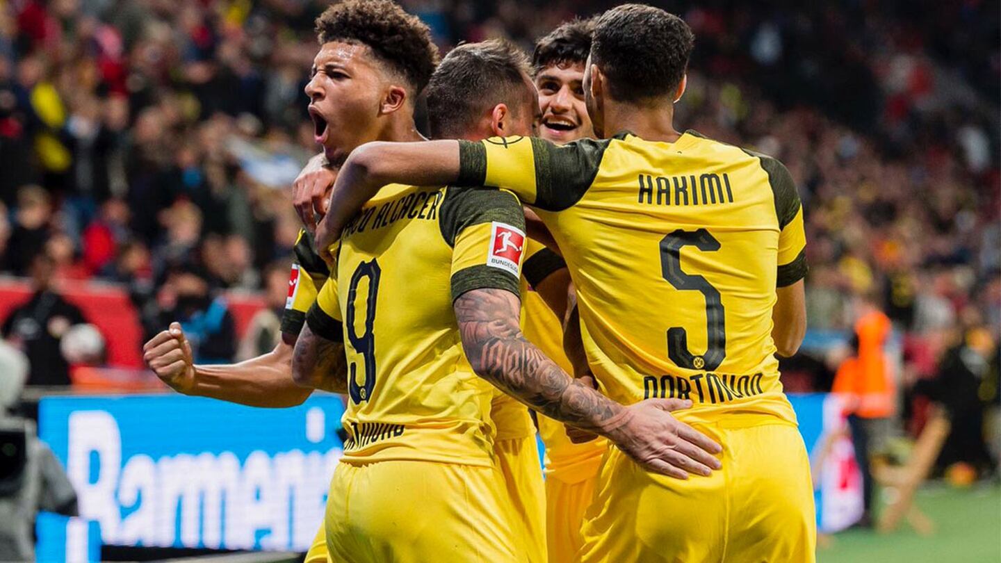 ¡La espectacular remontada del Dortmund en casa del Bayer Leverkusen!