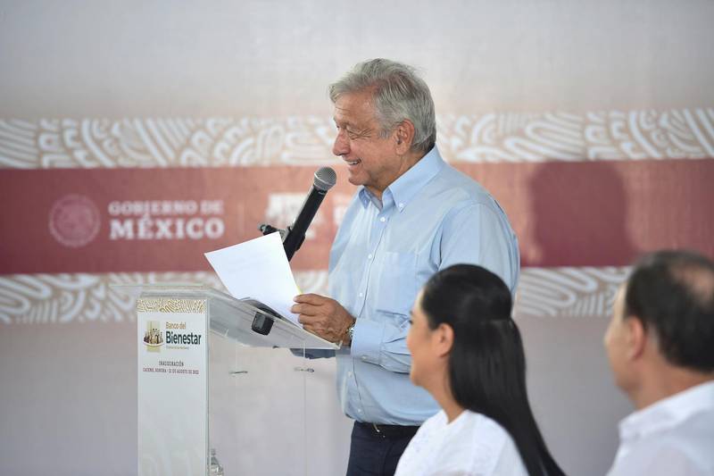 Este domingo, el presidente López Obrador anunció que los aeropuertos de Guaymas y Obregón serán controlados por la Marina
