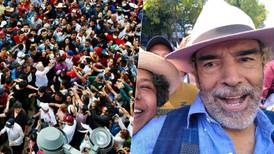 Famosos que fueron a la marcha de AMLO: De Damián Alcázar al papá de ‘Checo’ Pérez