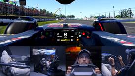 A detalle cómo maneja un piloto de F1: El simulador de Checo Pérez arriba del Red Bull