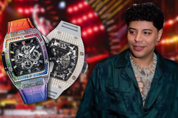 Los relojes robados que Eduin Caz no supera: ¿Cuánto cuestan las joyas del cantante de Grupo Firme?