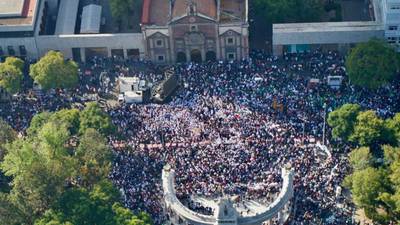 ‘Movilización de AMLO en el Zócalo no se compara con marcha a favor del INE’, dice Delgado