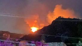 Incendio en el Barrio de Santo Domingo, en Tepoztlán, alarma a pobladores