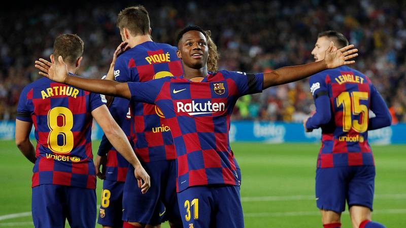 ¡La nueva joya blaugrana! Ansu Fati, decisivo en la goleada del Barcelona sobre el Valencia