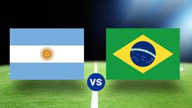 ¿Cuándo y dónde ver el partido de Argentina vs. Brasil?