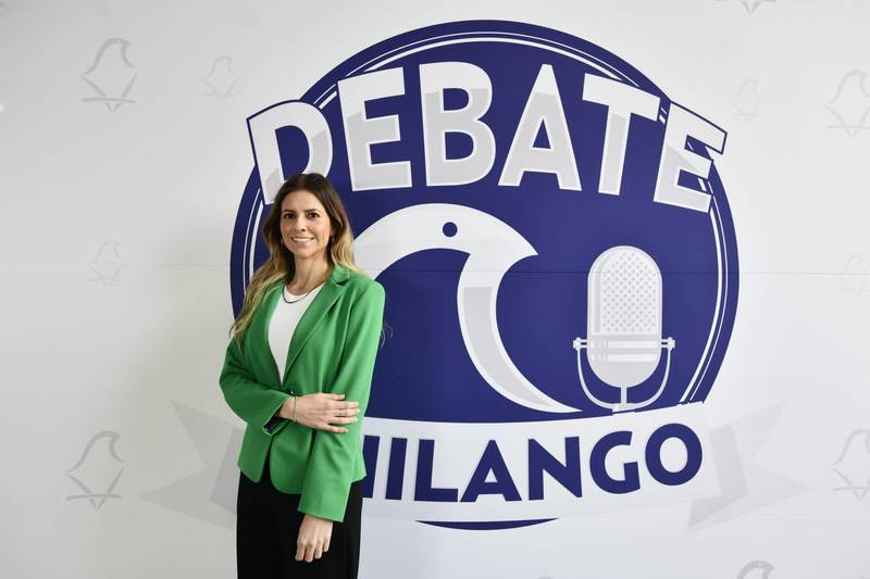 En la imagen, Elvia Estrada, candidata a diputada local por el distrito 11 de Iztacalco y Venustiano Carranza.