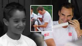 Niño desafió a Federer hace 5 años... ¡Y su Majestad ya le cumplió la promesa!