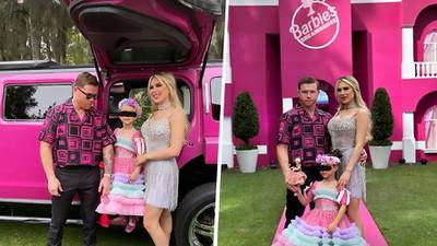 ‘Canelo’ Álvarez celebra cumpleaños de su hija María Fernanda en Casa de los Sueños de Barbie
