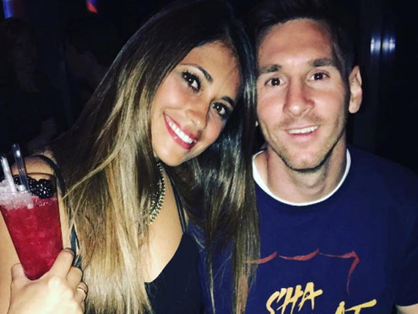 El tierno mensaje de Antonella para Messi campeón