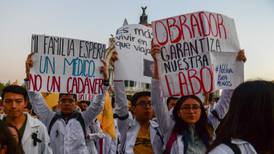 Estudiantes de Medicina y Gobierno federal acuerdan una asamblea para atender sus demandas
