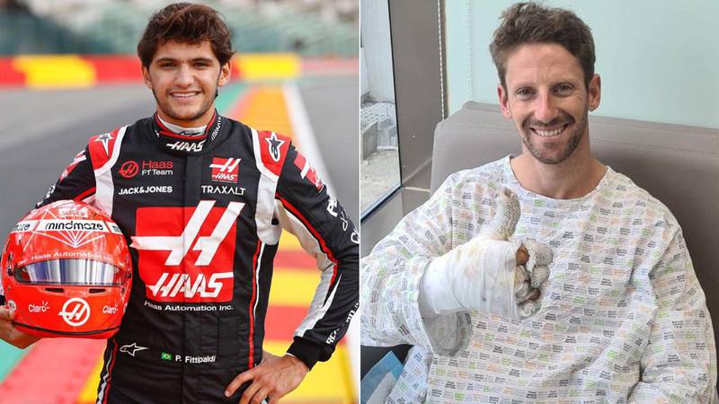 Pietro Fittipaldi sustituirá a Romain Grosjean en el GP de Sakhir
