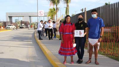 Inauguración de Dos Bocas: Corredora rarámuri María Lorena Ramírez busca ver a AMLO