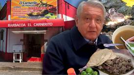 Esta es la barbacoa favorita de AMLO en Hidalgo: ‘Como se dice coloquialmente, rifa’