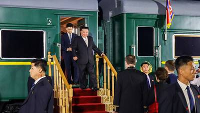Así es el tren blindado de Kim Jong-Un que lo llevó a Rusia con Putin 
