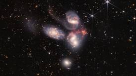 Así se ve un choque de galaxias a través del telescopio James Webb