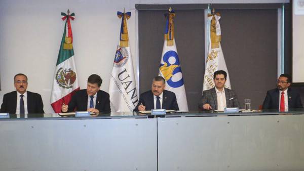 Firma UANL convenio de colaboración con SIMEPRODE