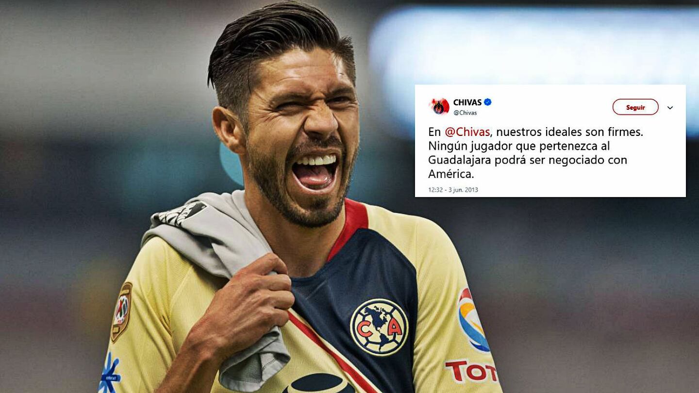 Chivas no iba a negociar jugadores con América; contrata a Oribe Peralta