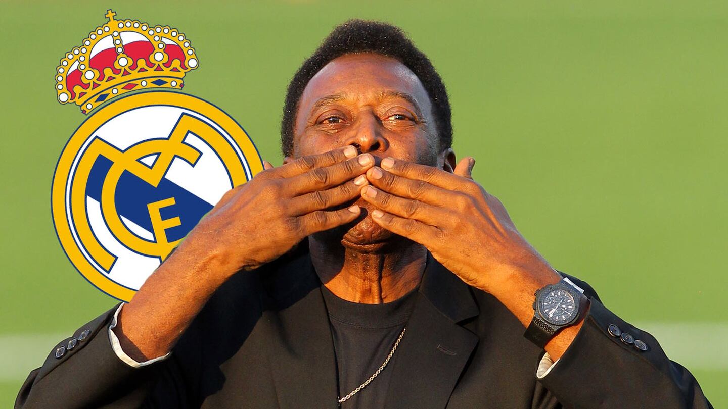 Pelé: “hubiera sido increíble jugar en el Real Madrid, pero no me arrepiento”