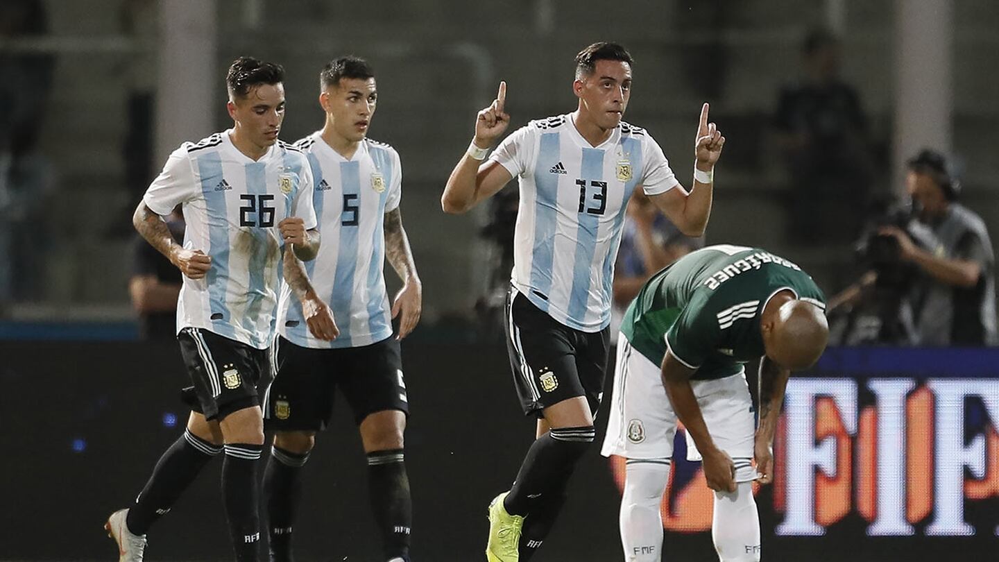 Argentina se llevó la victoria en el primer duelo ante México