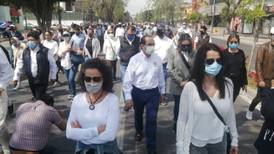 Marchan por asesinato de Julio Galindo, presidente de Coparmex en San Luis Potosí