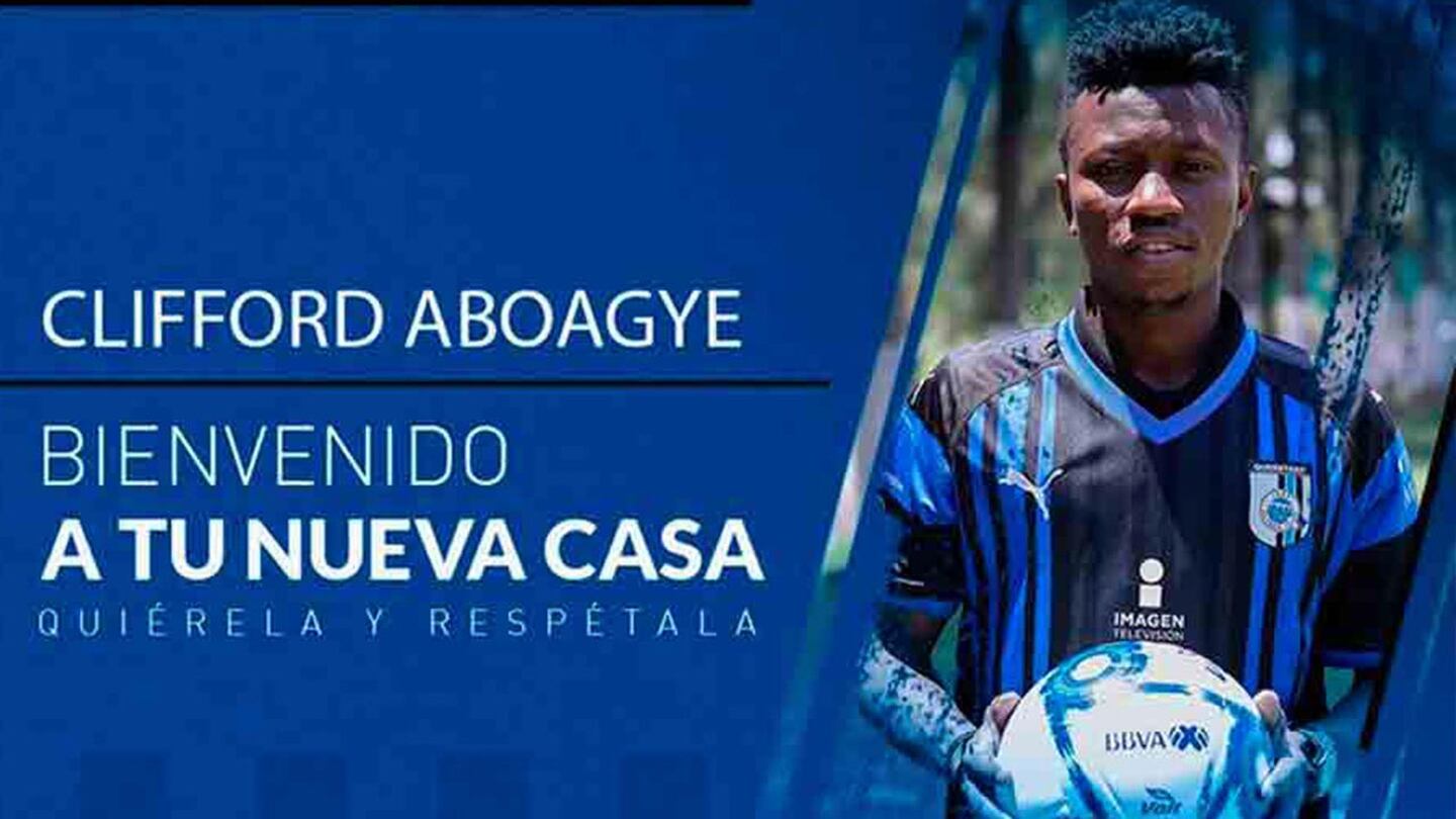 ¡Le salen plumas! Clifford Aboagye es nuevo jugador del Querétaro