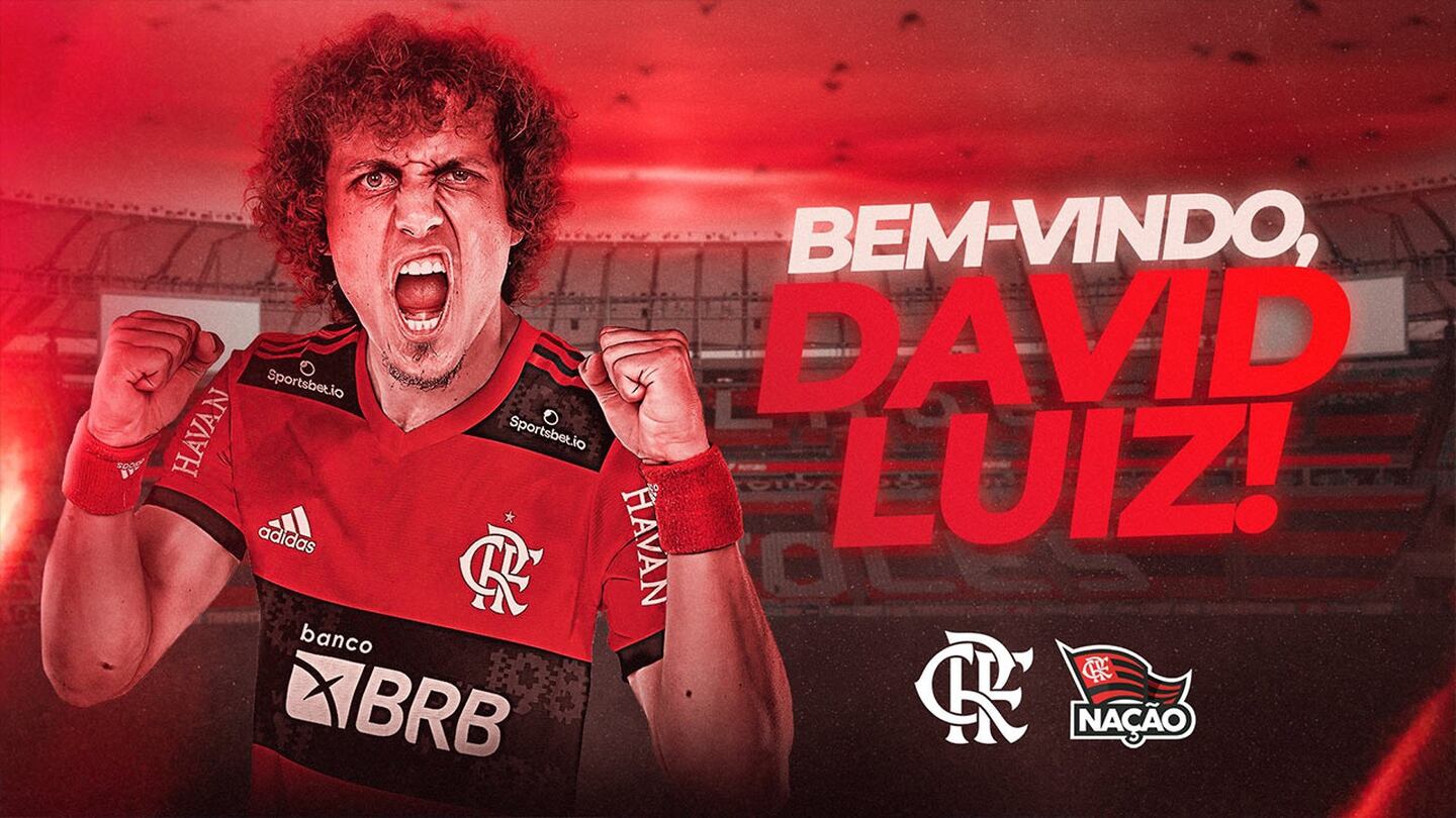 ¡OFICIAL! David Luiz es nuevo futbolista del Flamengo