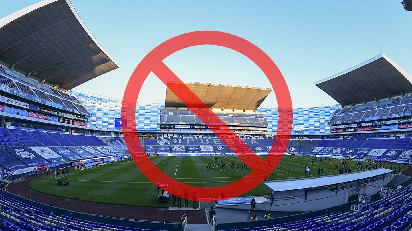 ¡Que siempre no! Partidos del Club Puebla en el Estadio Cuauhtémoc continuarán a puerta cerrada