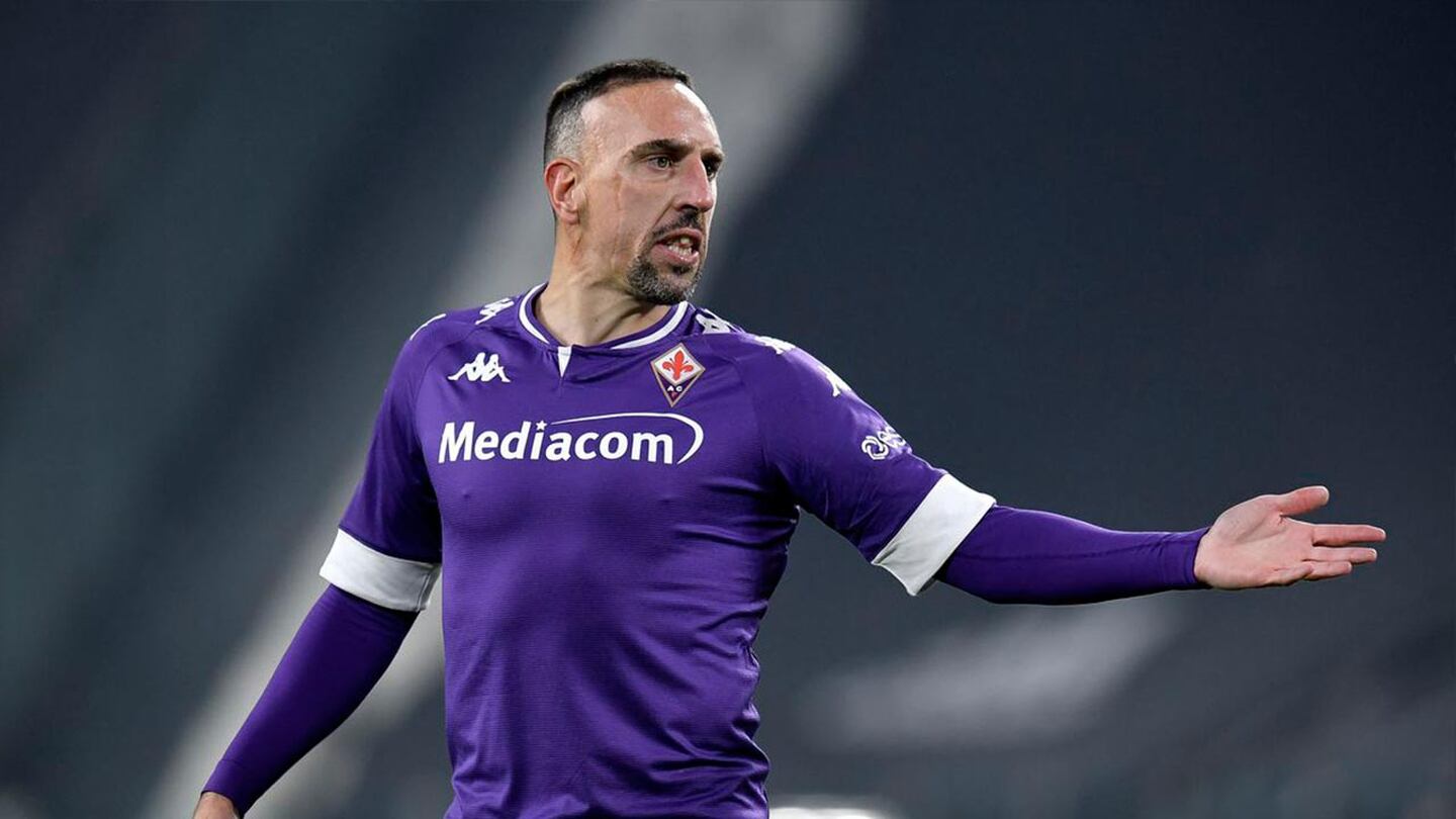 ¡Franck Ribéry arremetió contra la Fiorentina!
