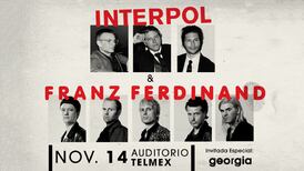 Interpol y Franz Ferdinand, juntos en conciertos en Monterrey y Guadalajara