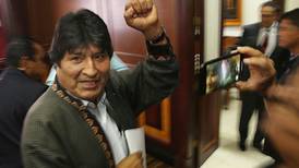 Comienzan depósitos a Evo Morales