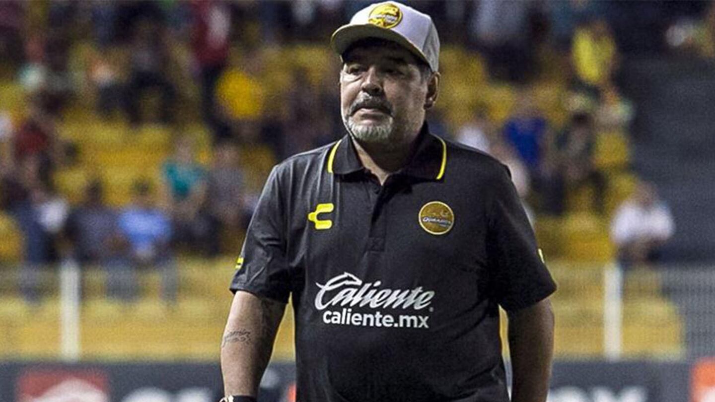 ¿Quién ocupará la dirección técnica interina en Dorados por Diego Maradona?