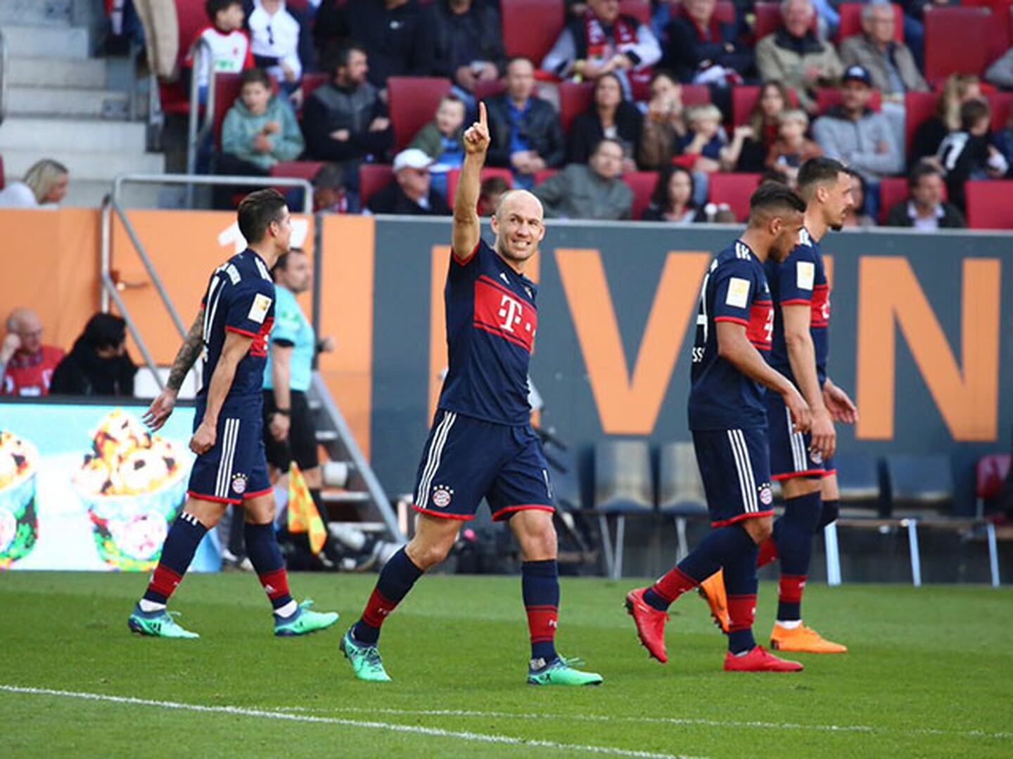 Bayern München se consagró campeón tras triunfar ante Augsburg