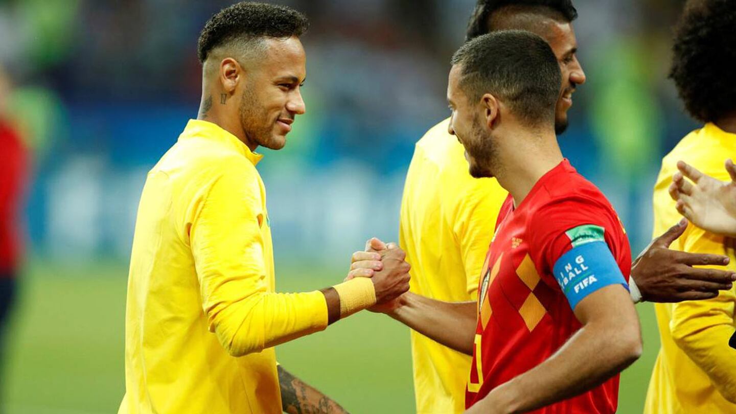La polémica respuesta de Marcelo al decidir quién es mejor entre Neymar y Hazard