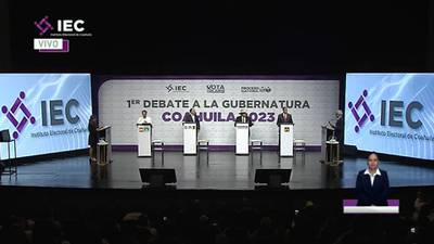 Elección Coahuila 2023: Descalificaciones dominan durante el primer debate