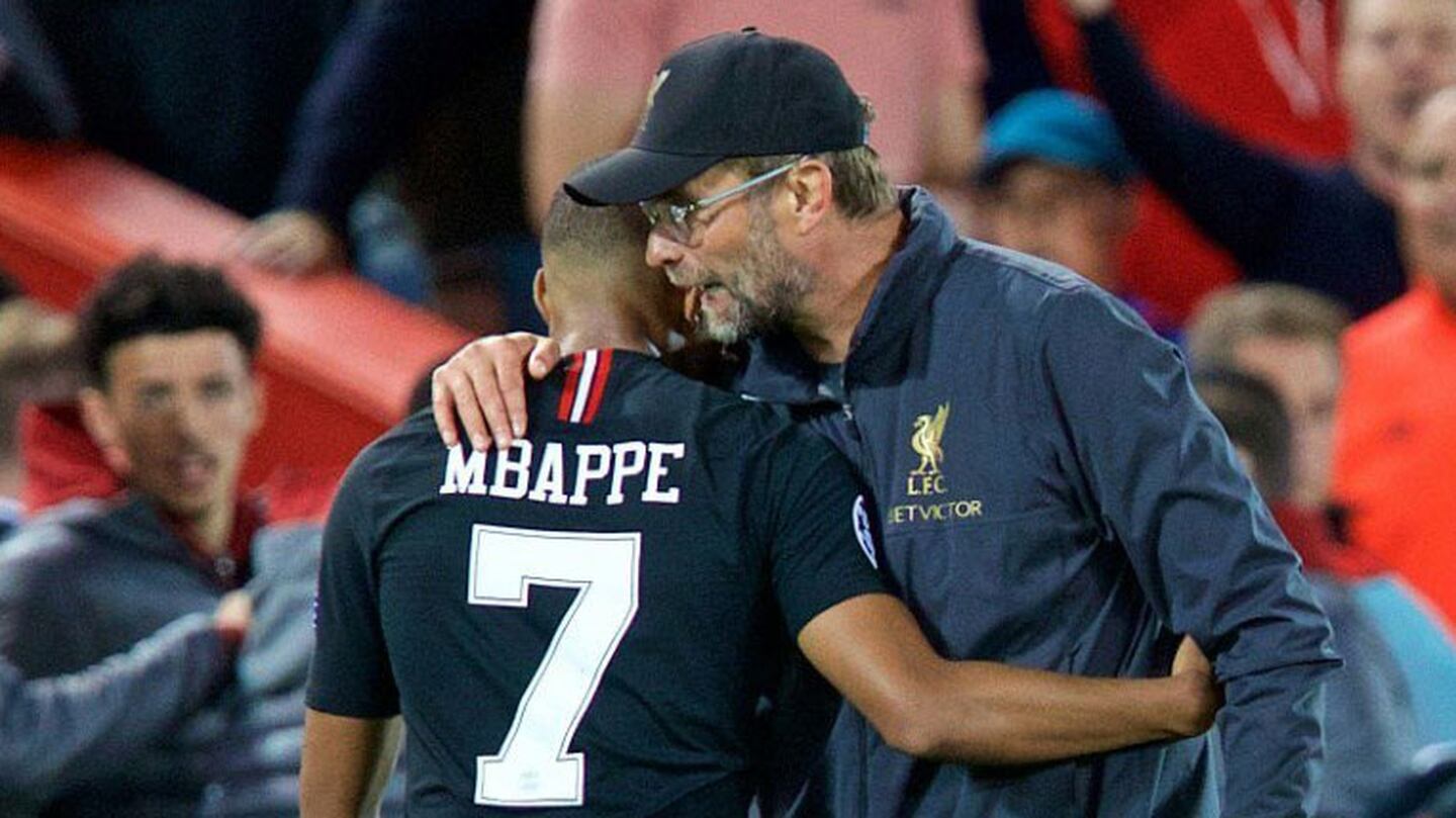 Jürgen Klopp: 'No veo a nadie capaz de fichar a Mbappé, eso es así'