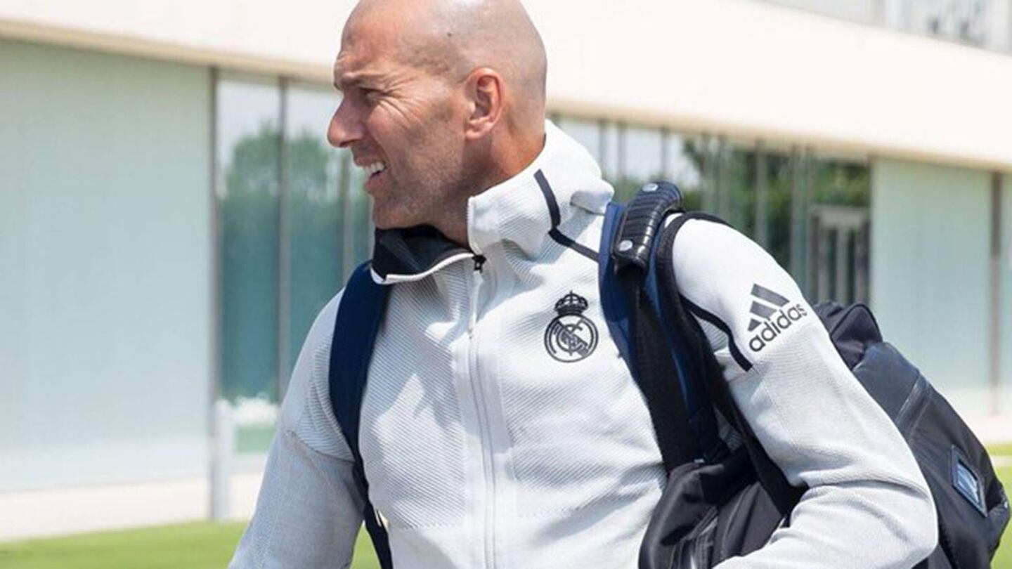 Zidane abandonó la concentración del Real Madrid por motivos personales