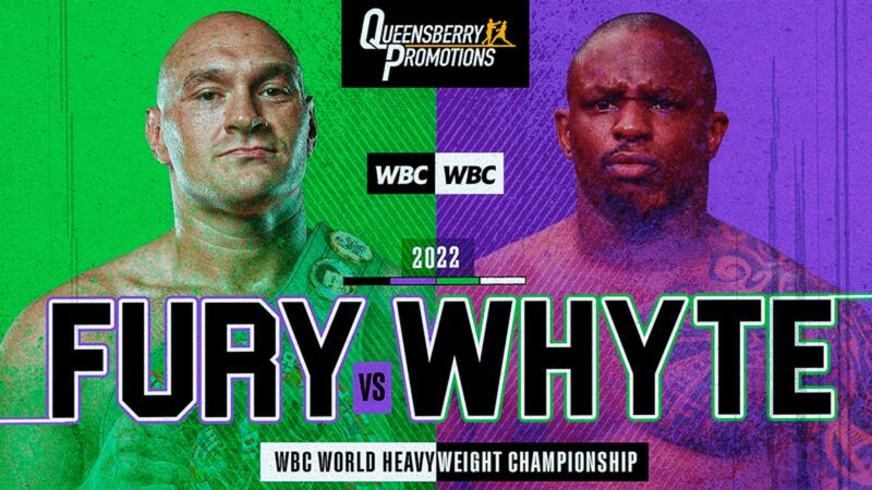 ¡OFICIAL! Tyson Fury y Dillian Whyte pelearán en Reino Unido por el cetro de los pesados