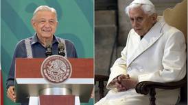 AMLO lamenta la muerte de Benedicto XVI: ‘fue un prominente estudioso y teólogo destacado’