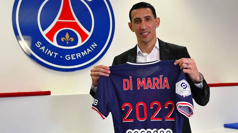 El 'Fideo' permanecerá con el club francés hasta 2022 (Cortesía PSG)