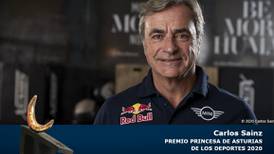Piloto Carlos Sainz gana el premio Princesa de Asturias de los Deportes 2020