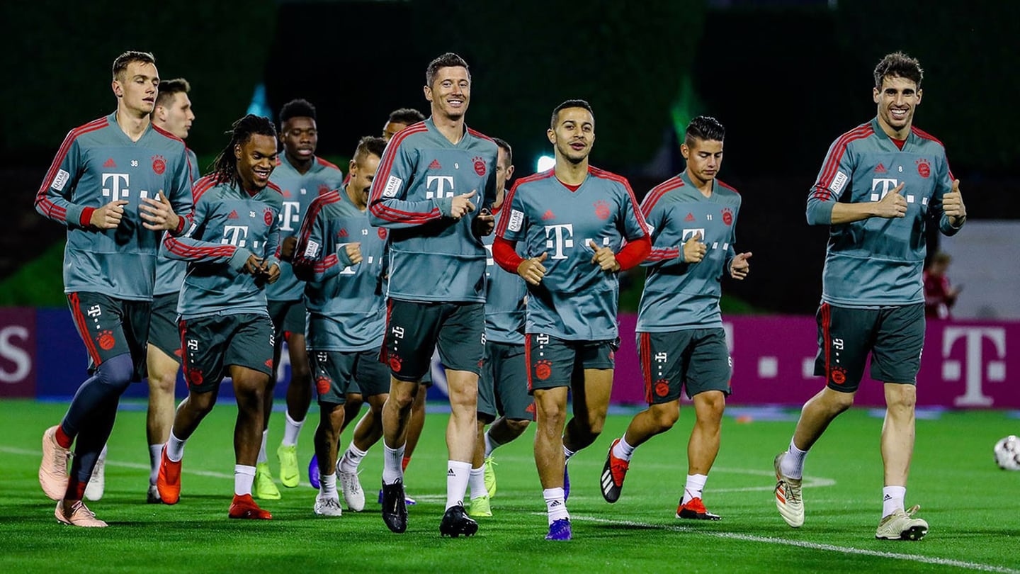 Dos estrellas del Bayern Munich se pelearon durante el entrenamiento