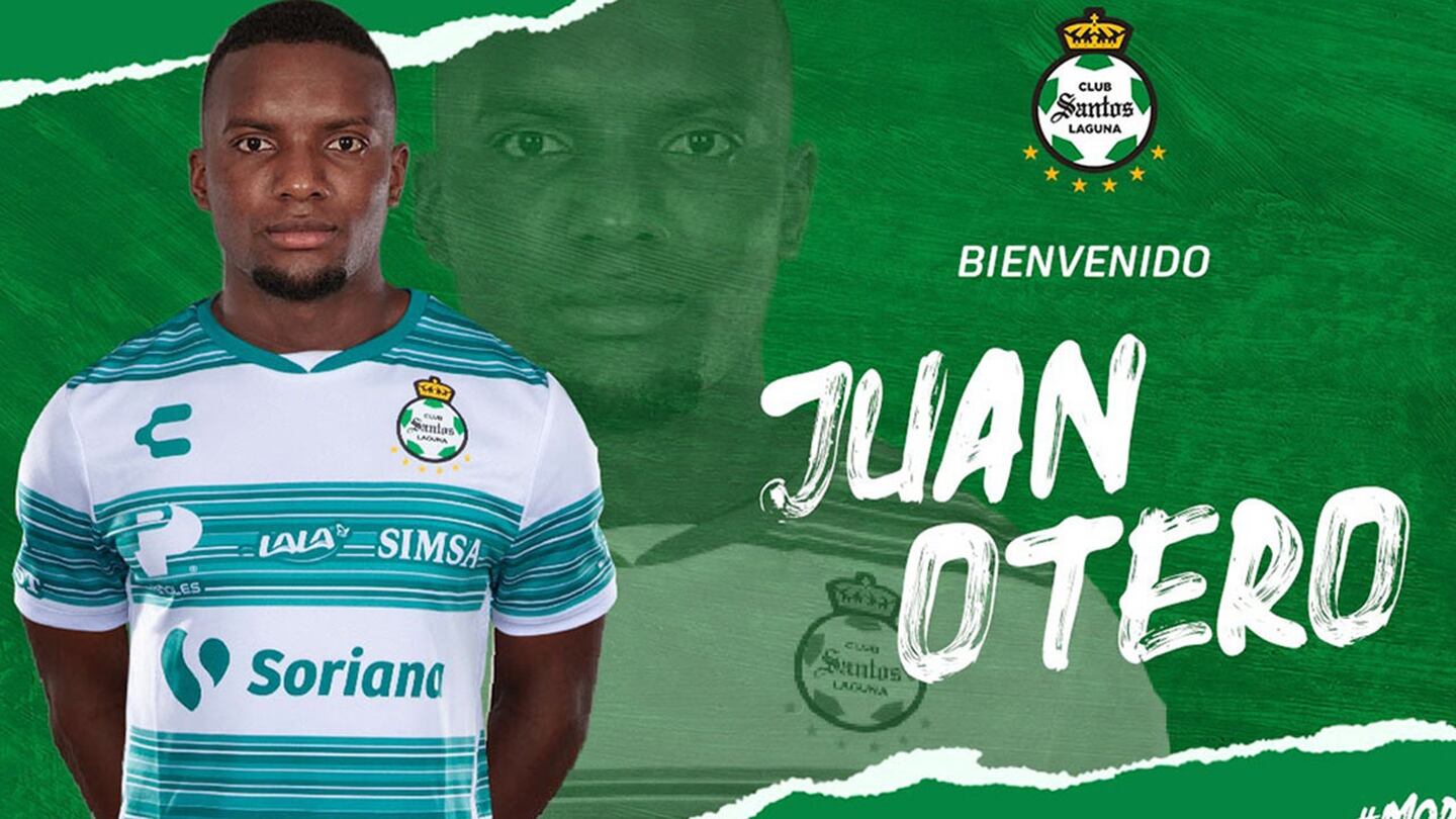 ¡Refuerzo procedente de Europa! Juan Otero es nuevo jugador de Santos Laguna