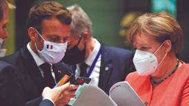 Pese a las tensiones, Macron y Merkel confían en lograr fondo antipandemia