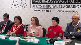 Tribunales agrarios pueden expandir derechos de las mujeres rurales: Yasmín Esquivel Mossa 