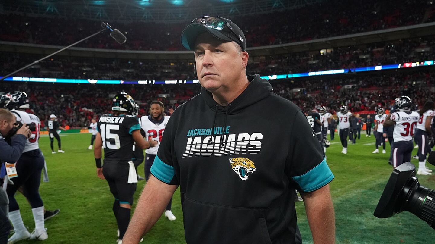 Los Jaguars despidieron al entrenador en jefe Doug Marrone
