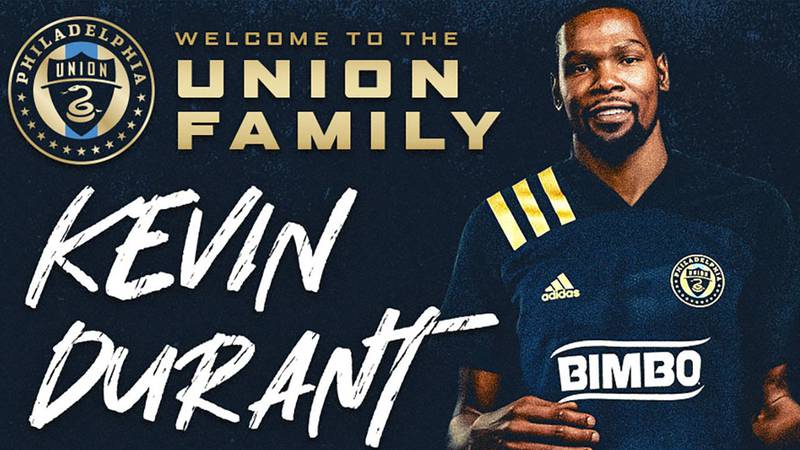 Kevin Durant a la MLS, se convierte en copropietario del Philadelphia Union