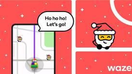 'Santa Claus llegó a la ciudad' y guiará tus viajes vía Waze