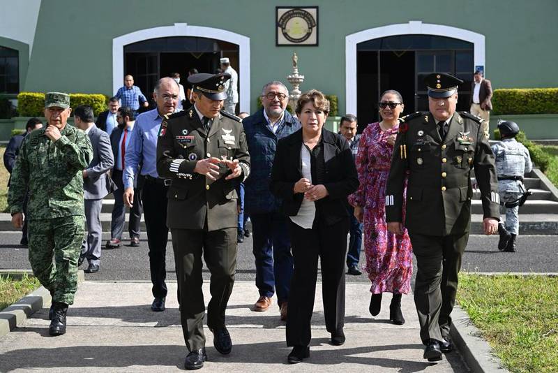 Delfina Gómez presentó el Mando Especial de Texcaltitlán, que se hará cargo de la seguridad.