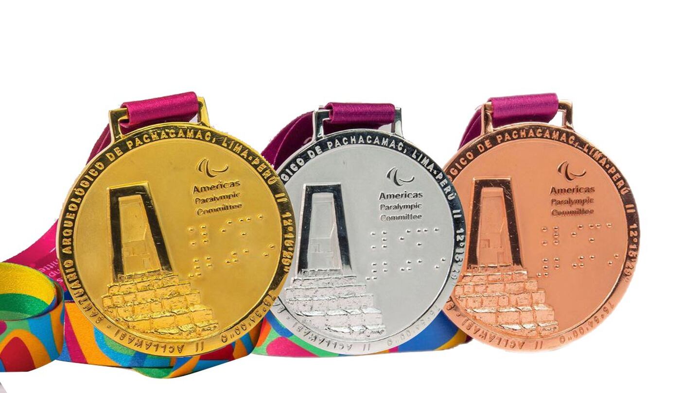 Se reveló el diseño de las medallas que serán entregadas en Lima 2019